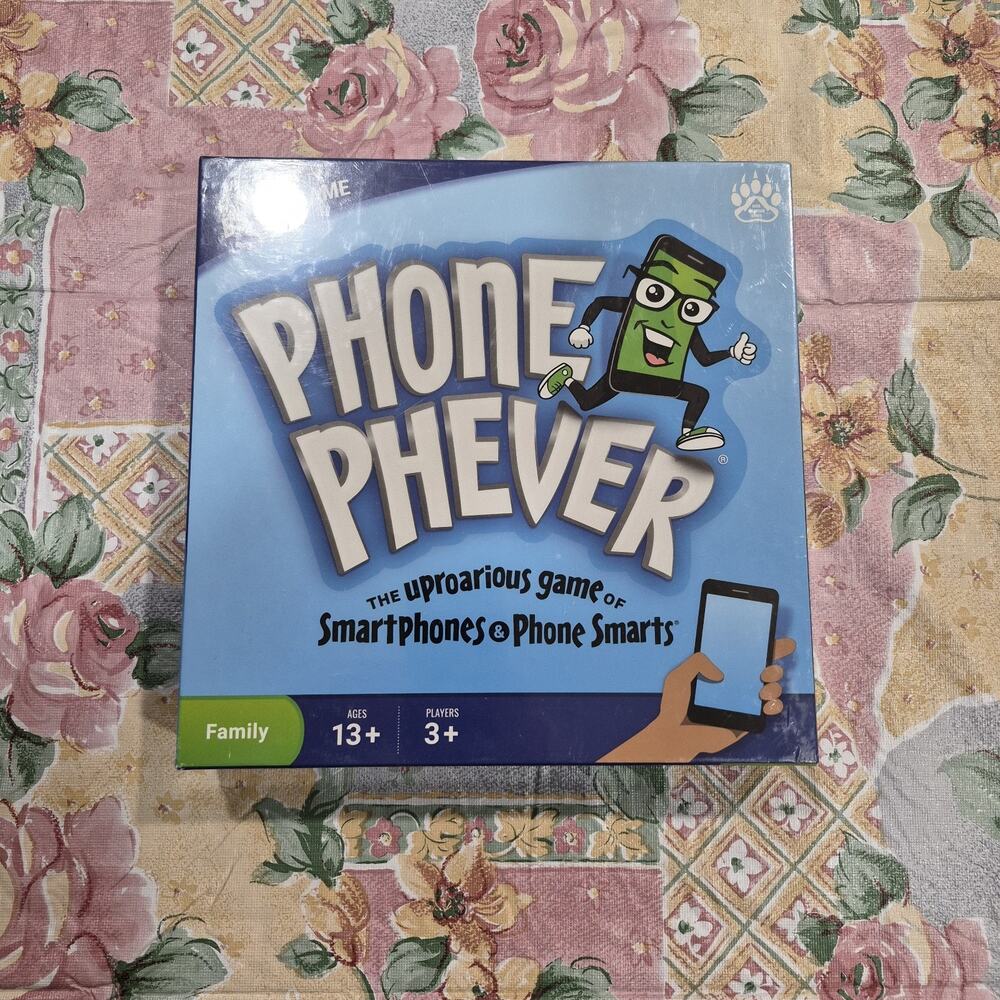 Phone Phever Smartphone Family & Party Board Game